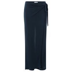 Yaya Wrap-effect pants - blue (94010)