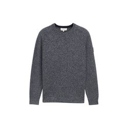 Tom Tailor Knitted cotton sweater - blue (38486)