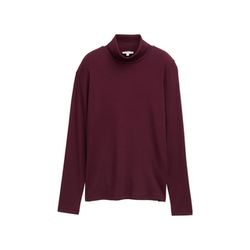 Tom Tailor Long-sleeved turtleneck shirt - red (16427)