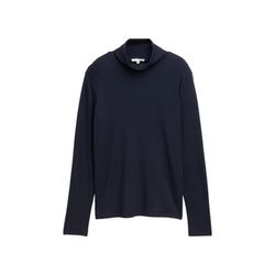 Tom Tailor Long-sleeved turtleneck shirt - blue (11019)