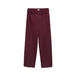 Tom Tailor Cropped Straight Hose - Mia - rot (16427)