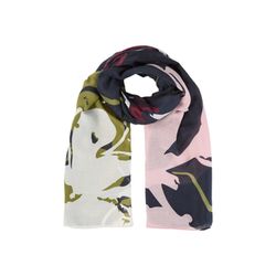 Tom Tailor Scarf with floral pattern - blue/green/pink (38747)