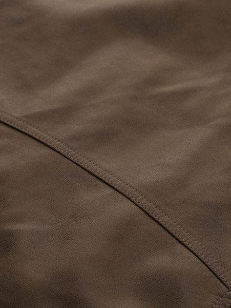 Tom Tailor Bikerjacke aus Kunstleder - braun (30513)