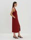 someday Trägerkleid mit sportlichem Rückenausschnitt - Qhili - rot (40037)
