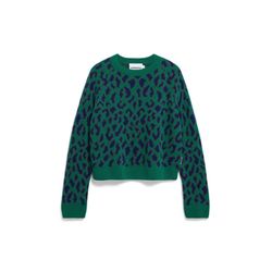 Armedangels Sweater - Diliriaa Leopaa     - green (129)