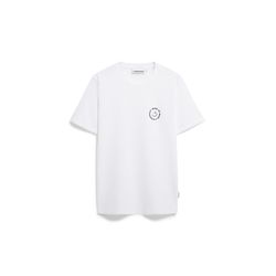 Armedangels T-Shirt - Jaames Smiley - blanc (188)