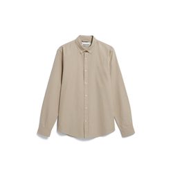Armedangels Hemd - Quaasa Stripes - braun (3312)