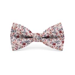 Mr. Célestin Bow tie - Enko - beige/red (Spiced Berry)