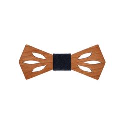 Mr. Célestin Bow tie - Osaka - blue/brown (CHERRY)