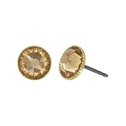 Konplott Earring - Black Jack - brown (0040)