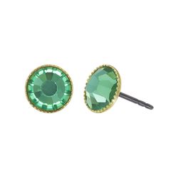 Konplott Earrings - Black Jack - green (0040)