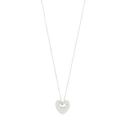 Pilgrim Herzkette versilbert – Dune - silver (SILVER)