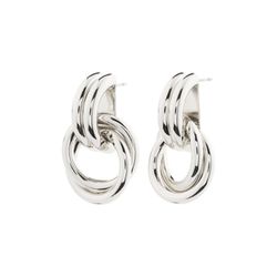 Pilgrim Ohrringe - Agni   - silver (SILVER)
