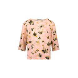 Zero Viscose blouse - yellow/pink (4815)