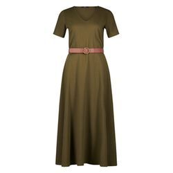 Zero Midikleid mit Gürtel - grün (5789)