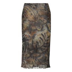 Cartoon Midi skirt - blue (8851)