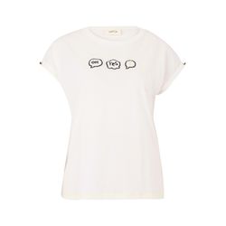 Cartoon Cotton T-shirt  - white (1912)