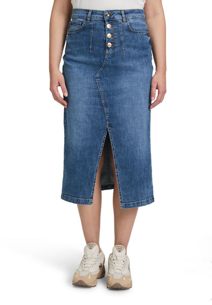 Cartoon Jeansrock - blau (8620)