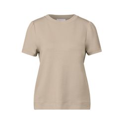 Street One Studio T-shirt à manches bouffantes - beige (16791)