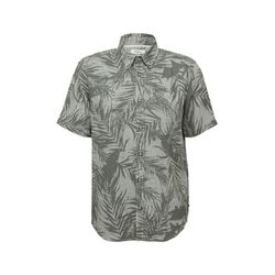 s.Oliver Red Label Regular Fit: Kurzarmhemd aus Leinen  - grau (94A1)