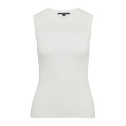comma Weiches Stricktop im Slim Fit  - weiß (0120)