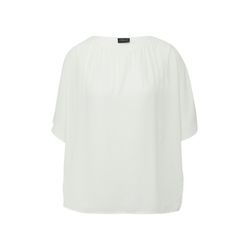 s.Oliver Black Label T-shirt en mousseline de soie - blanc (0200)