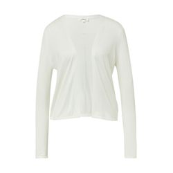 s.Oliver Red Label Leichte Strickjacke aus Viskose   - weiß (0210)