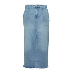 s.Oliver Red Label Denim midi skirt with slit - blue (52Z6)