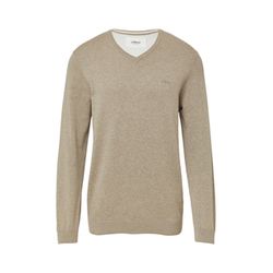 s.Oliver Red Label Knitted jumper with logo embroidery  - beige (80W1)