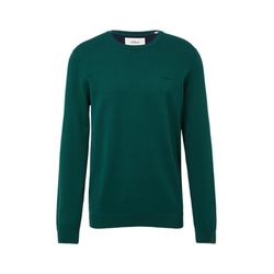 s.Oliver Red Label Knitted sweater with logo embroidery - green (7953)