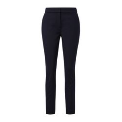 comma Slim fit: viscose blend trousers - blue (5976)