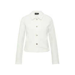 s.Oliver Black Label Veste courte en jean avec col chemise - blanc (0200)