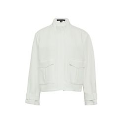 comma Fließende Boxy-Jacke  - weiß (0120)