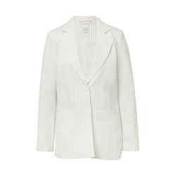 Q/S designed by Nadelstreifen-Blazer - weiß (03J0)