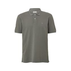 s.Oliver Red Label Polo shirt with slub yarn structure - gray (9467)