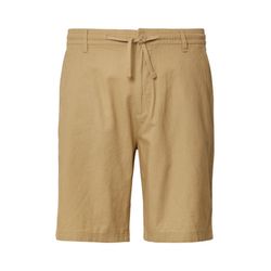 s.Oliver Red Label Detroit: Bermuda aus Baumwoll- und Leinenmix im Relaxed Fit - beige (8195)