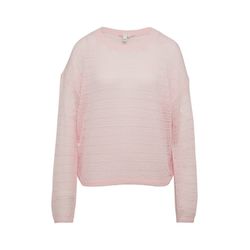 Q/S designed by lightweight openwork sweater - pink (4121)
