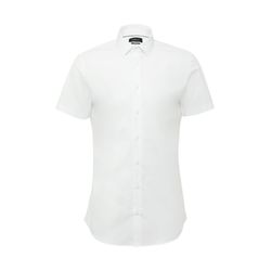 s.Oliver Black Label Tailored Fit: Kurzarm-Hemd  - weiß (0100)