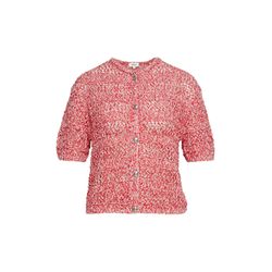 s.Oliver Red Label Short-sleeved cardigan made of fancy yarn - red (30X1)