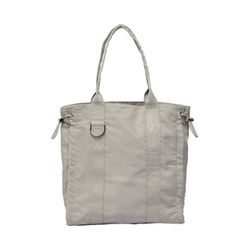 s.Oliver Red Label Shopper mit Logo und Kordelzug-Details - grau (9120)