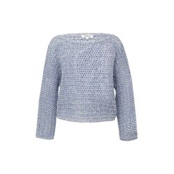 s.Oliver Red Label Strickpullover in Oversize mit Fledermausärmeln - blau (50X3)