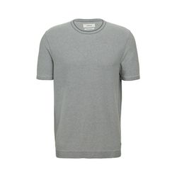 s.Oliver Red Label Gestreiftes Strick-T-Shirt aus Leinenmix - grau (94G0)