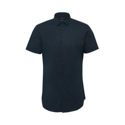 s.Oliver Black Label Tailored Fit: Kurzarm-Hemd  - blau (5978)