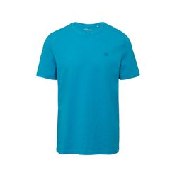 s.Oliver Red Label T-Shirt aus Slub Yarn mit Logo-Print - blau (6259)