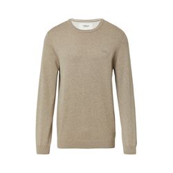 s.Oliver Red Label Strickpullover mit Logo-Stickerei - beige (80W1)