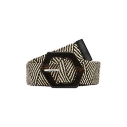 s.Oliver Red Label Bouclé belt with pin buckle - black (99G8)