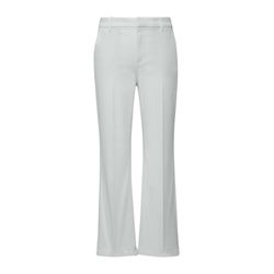 comma White crop jeans with a flared leg  - white (0100)