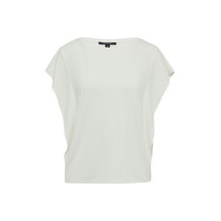 comma Jersey shirt with flounce sleeves - white (0120)