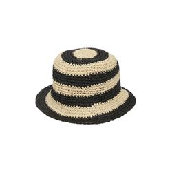 s.Oliver Red Label Hut aus Raffia mit Logo-Ring - beige/schwarz (99G7)