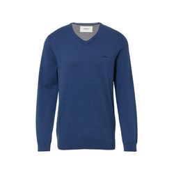 s.Oliver Red Label Strickpullover mit Logostickerei  - blau (55W0)